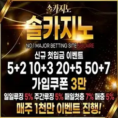 메이저배팅사이트 솔카지노입니다